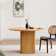 Kate 4 Seater Column Dining Table in Natural
