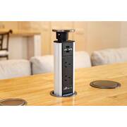 V7 - Mirror Stainless Steel Black