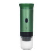 Green Portable Espresso Coffee Machine - Universal 3-in-1 Capsule, Coffee Powder