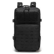 Black Outdoor sports backpack Large capacity travel commuter backpack Water-proo