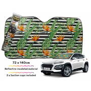 Car Sunshade Birds Of Paradise 140 X 72cm