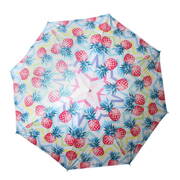 Beach Umbrella 180cm Pineapple Design