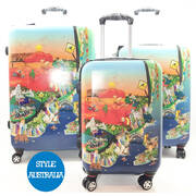 SET OF THREE POLYCARBONATE AUSTRALIA DESIGN