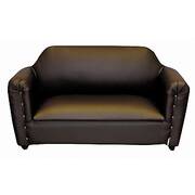 BROWN DOUBLE SEATER LOUNGE