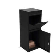 Big Outdoor Mailbox Parcelbox Pillar Letterbox 410X380X1200Mm King