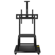 Tv Stand Cart Trolley 32 To 75 Inch Mobile Tv Cart Universal Flat