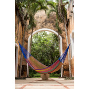 Single Size Cotton Mexican Hammock In Mexicana
