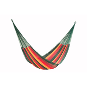 King Size Cotton Mexican Hammock in Imperial Color