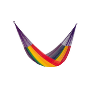 Jumbo Size Cotton Mexican Hammock in Rainbow Colour