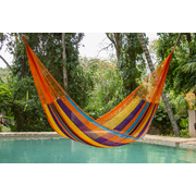  King Plus Size Nylon Mexican Hammock in Alegra Colour