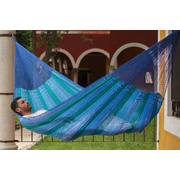 King Plus Size Nylon Mexican Hammock in Caribe Colour