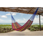 King Size Super Nylon Mexican Hammock in Mexicana Colour