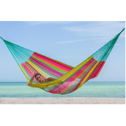 Jumbo Size Outdoor Cotton Mexican Hammock in Radiante Colour