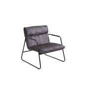 Armchair Lounge Chair with Sled Base 
