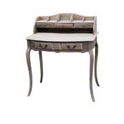 Wash White Study Desk
