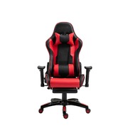 Gaming Chair Office Chair Recliner Back Footrest Armrest
