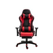 Gaming Chair Office Chair Recliner Back Footrest Armrest
