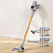  300W Stick Vacuum Cleaner Cordless Self-Standing Golden - Stylish