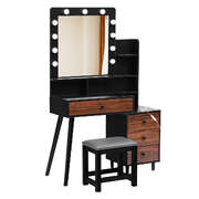 Contemporary Dressing Table Stool Set - Comfortable Design Classic