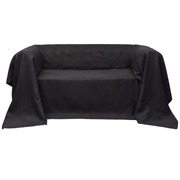 Micro-suede Couch Slipcover Anthracite 