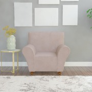 Stretch Couch Slipcover Beige 