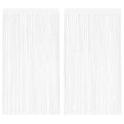 String Curtains 2 pcs (White)