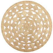 Handmade Rug Braided 90 cm