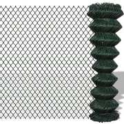 Chain Link Fence Galvanised Steel / Green