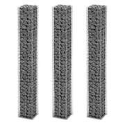 Gabion Set 3 pcs Galvanised Wire 