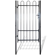 Fence Gate with Hoop Top Medium