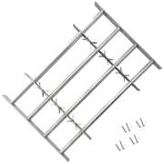 Adjustable Security Grille for Windows 700-1050mm with 4 Crossbars
