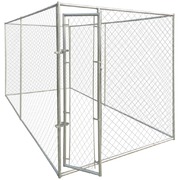 Outdoor Dog Kennel 4x2x2 m