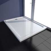 Rectangular ABS Shower Base Tray White  M  
