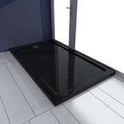 Rectangular ABS Shower Base Tray Black   