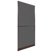 Brown-Hinged Insect Screen for Doors M  