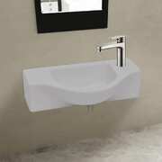Ceramic Bathroom Sink Basin -White