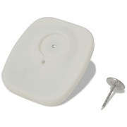 RF Hard Tags and Pins 1000 Sets 8.2 MHz White