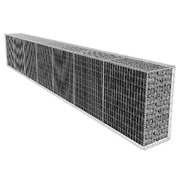 Gabion Wall with Cover Galvanised Steel S