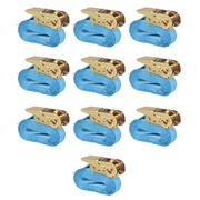 Ratchet Tie Down Straps 1 pcs 0.8 Tonnes Blue