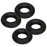 Inner Tubes 4 pcs for Sack Truck Wheels Rubber