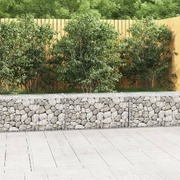 Gabion Wall with Covers Galvanised Steel S
