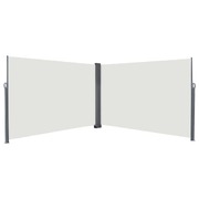 Retractable Side Awning -Cream