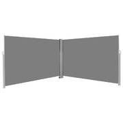 Retractable Side Awning  -Grey