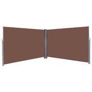 Retractable Side Awning -Brown