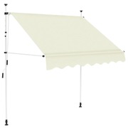 Manual Retractable Awning 200 cm Cream