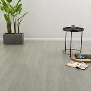 Self-adhesive Flooring Planks 4.46 m² 3 mm PVC Grey