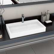 Wash Basin  Mineral Cast/Marble Cast , White