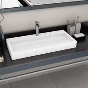 Wash Basin  Mineral Cast/Marble Cast {White}
