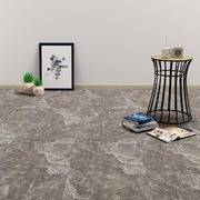 Self-adhesive PVC Flooring Planks 5.11 m? Black Marble