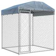 Outdoor Dog Kennel with Canopy 'Top 